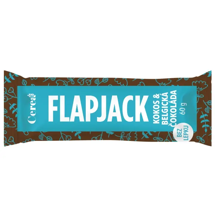 Nejlepší Cena Cerea FLAPJACK belg. čokoláda & kokos 60g