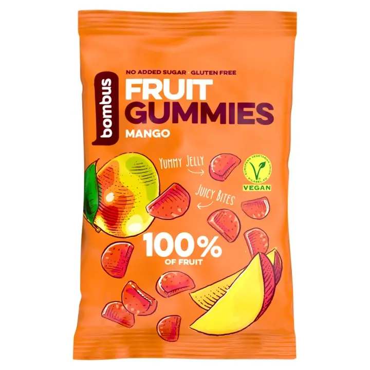 Zlevněný Bombus Fruit Energy Ovocné kousky mango 35g