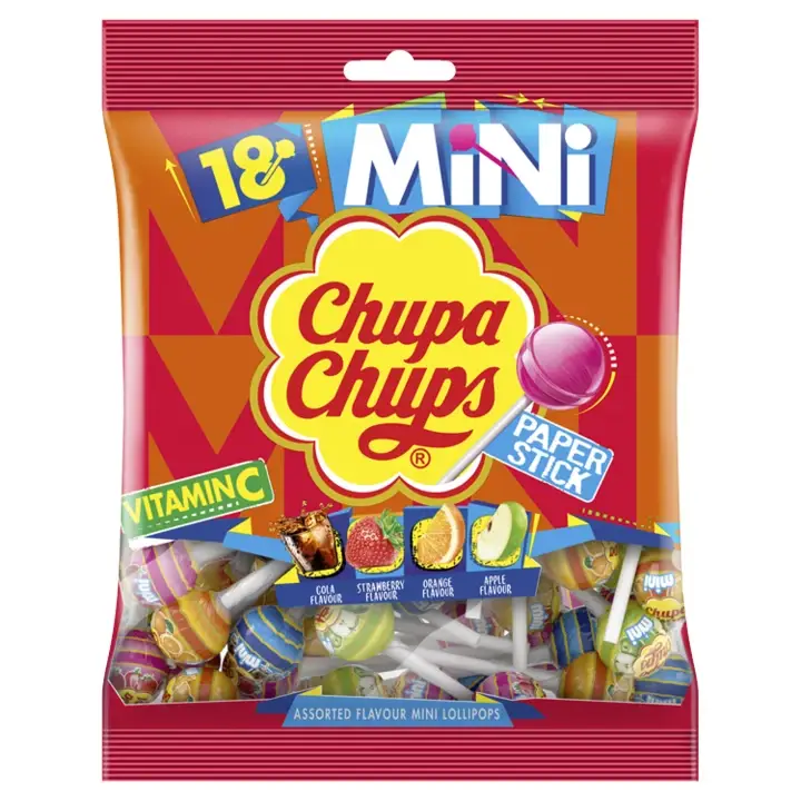 Cenová Bomba Chupa Chups Mini Best of lízátka 108g