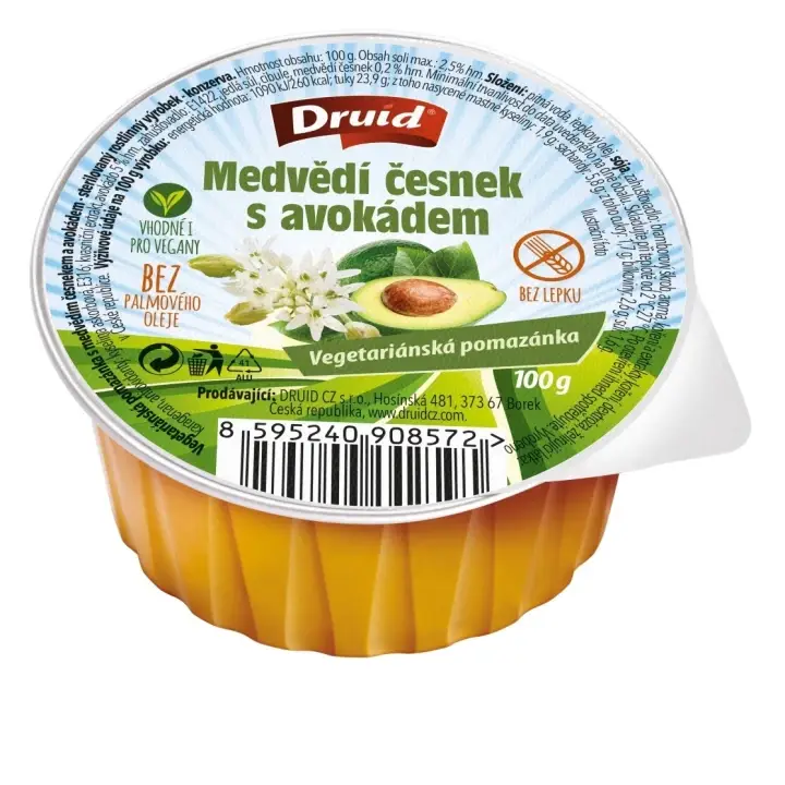 Pouze Dnes Druid Veganská pomazánka medvědí česnek s avokádem 100g