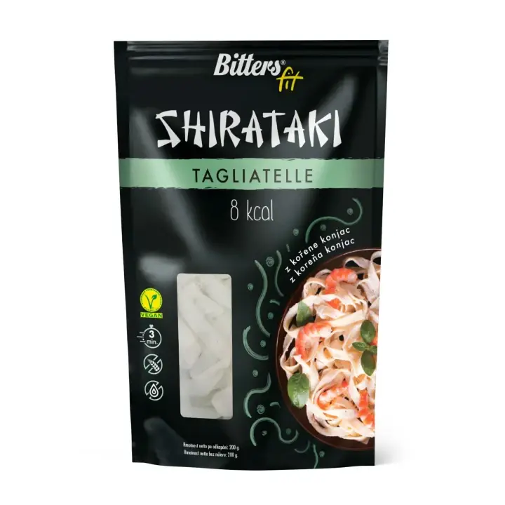 Bitters Shirataki Tagliatelle 200 g Vysoce Kvalitní