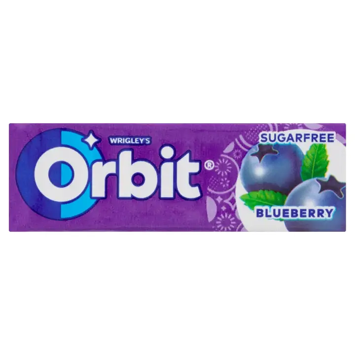 Wrigley's Orbit Blueberry 10 ks 14g Expresní Doručení