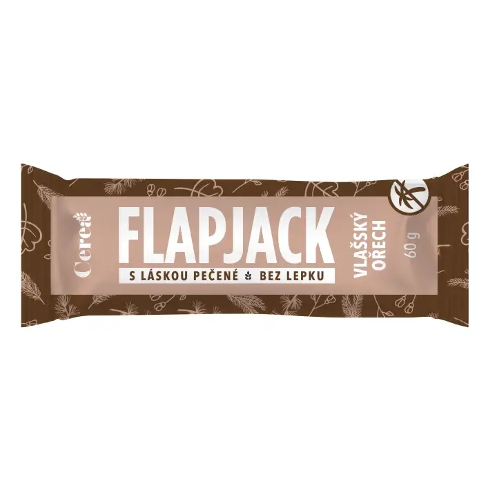 Cerea FLAPJACK 60g Vlašský ořech Super Cena