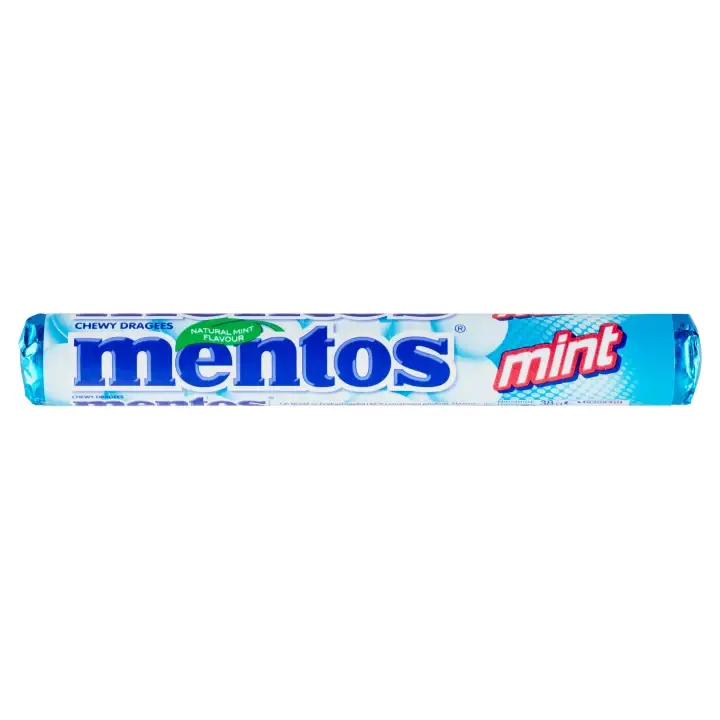 Mentos Mint bonbony 38g Vysoce Kvalitní