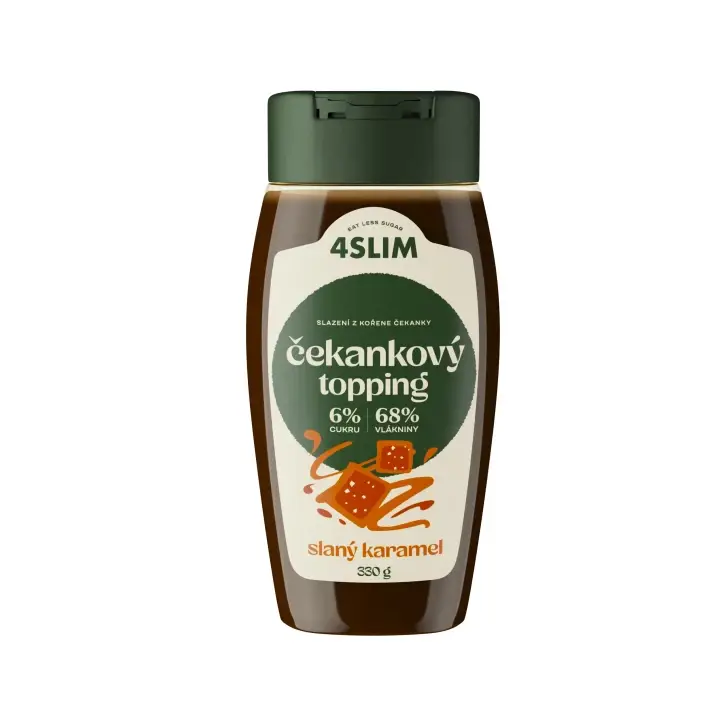 Nejlepší Volba 4Slim Čekankový toppingslaný karamel 330g