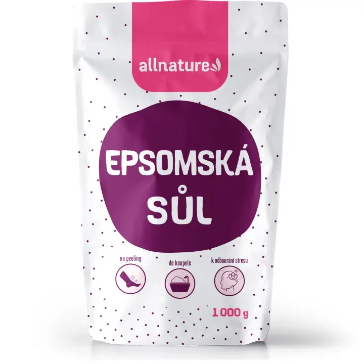 Allnature Epsomská sůl 1000 g Nejlepší Volba
