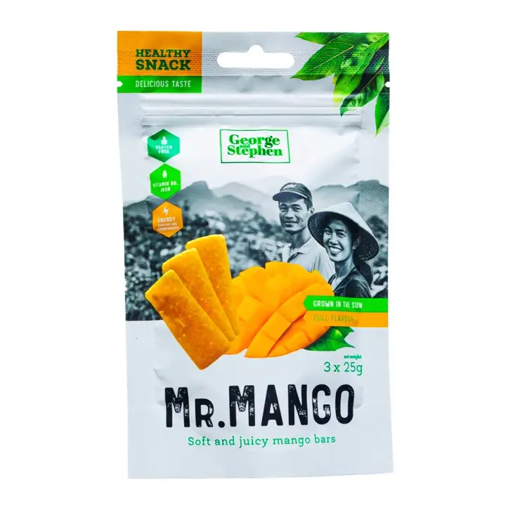 Mr.Mango Ovocné tyčinky 3 x 25 g Speciální Cena
