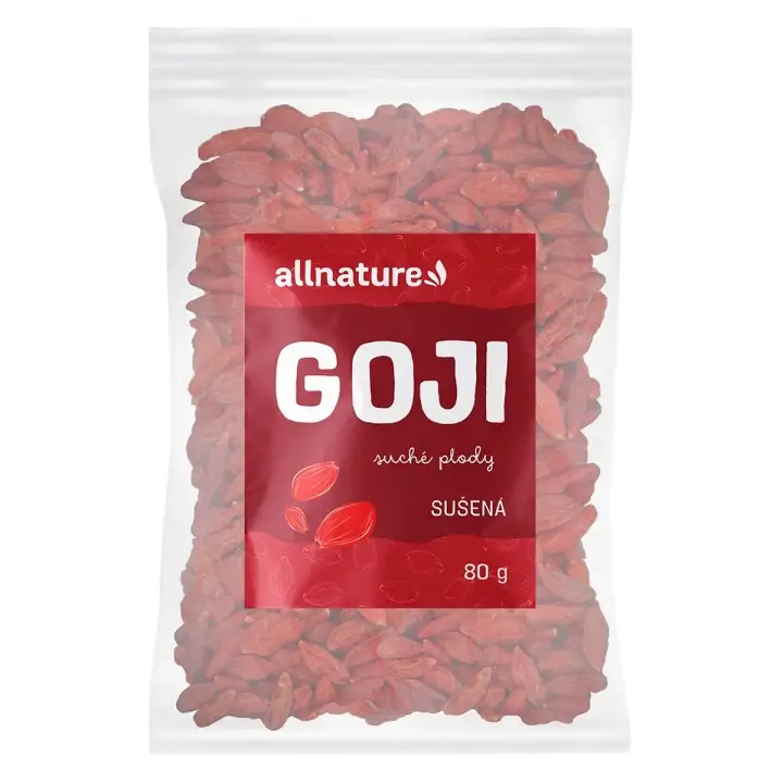 Allnature Goji sušená 80 g Levný