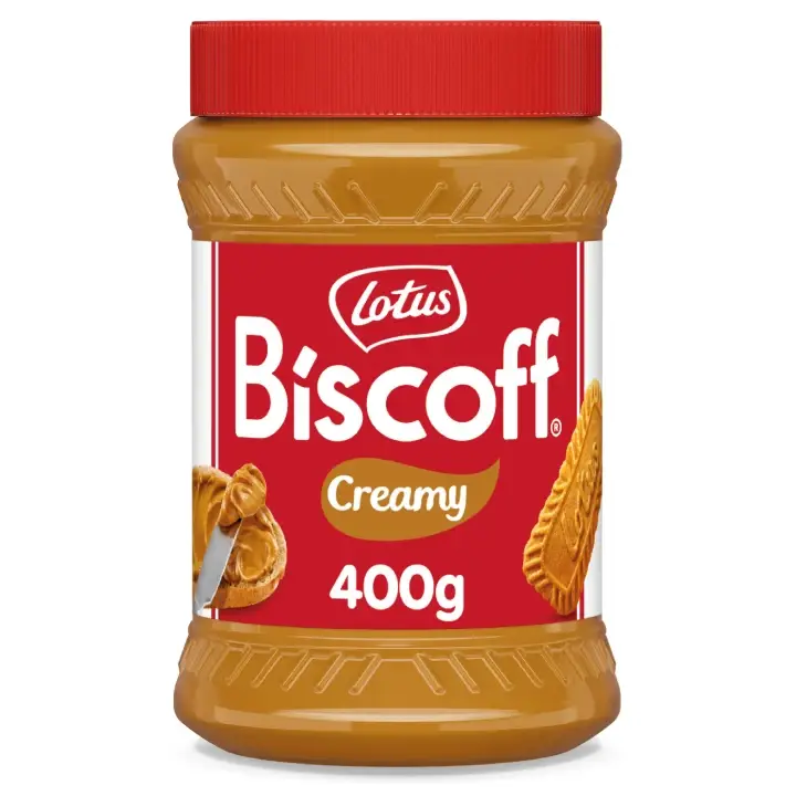 Sezónní Sleva Lotus Biscoff Pomazánka z originálních karamelizovaných sušenek Creamy 400 g