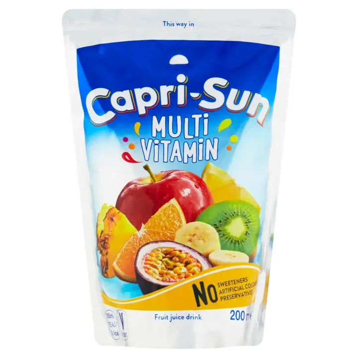 Sezónní Sleva Capri-Sun Multivitamin nesycený nealkoholický ovocný nápoj 200ml