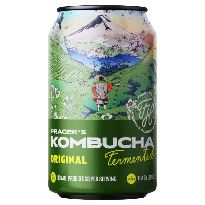 Super Cena PRAGER'S Kombucha Original 330 ml