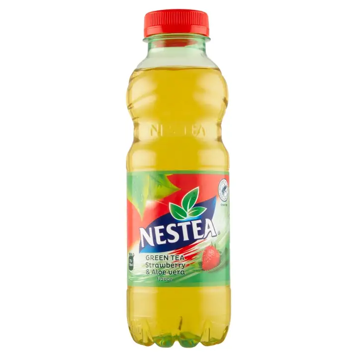 Nestea GREEN TEA STRAWBERRY & ALOE VERA 0,5L PET Časově Omezené