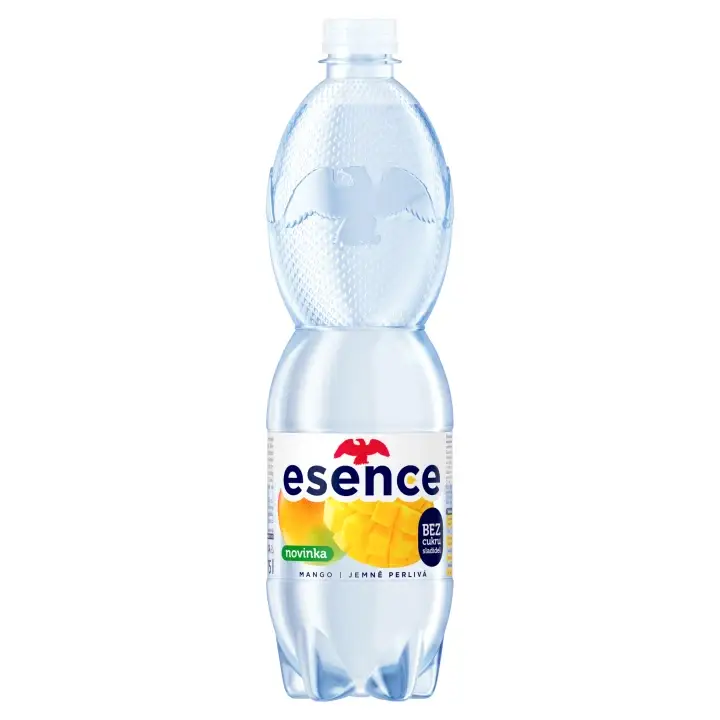 Novinka Mattoni Esence mango jemně perlivá 0,75 l