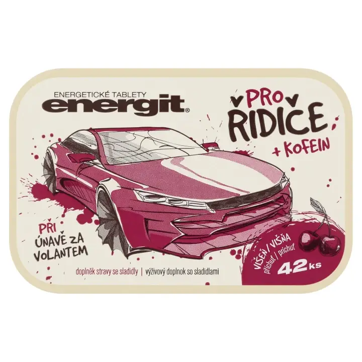 Energit Pro řidiče příchuť višeň 42 ks 38g Nakupujte Hned