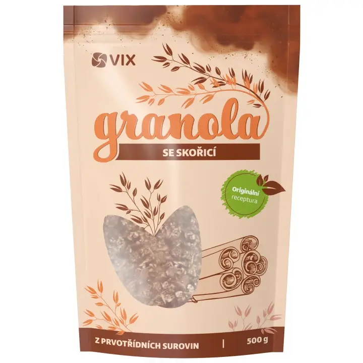Nízká Cena VIX Granola skořicová 500 g