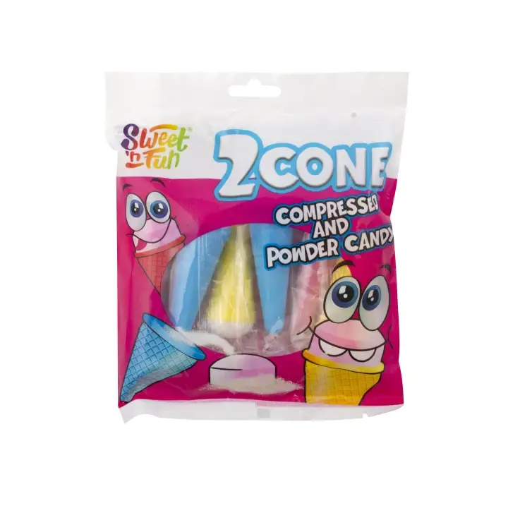 Víkendová Akce 2Cone Zmrzlinky s kyselým práškem 72 g