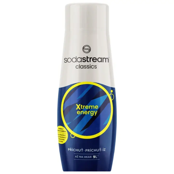 Sodastream Příchuť Xtreme energy 440 ml Omezená Nabídka