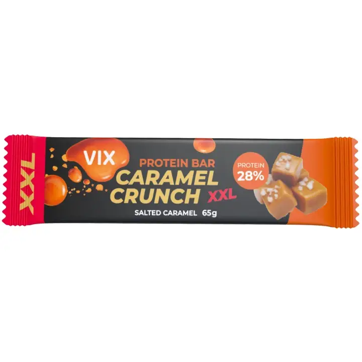 VIX Protein Bar Caramel Crunch Salted Caramel 65 g Vysoce Kvalitní