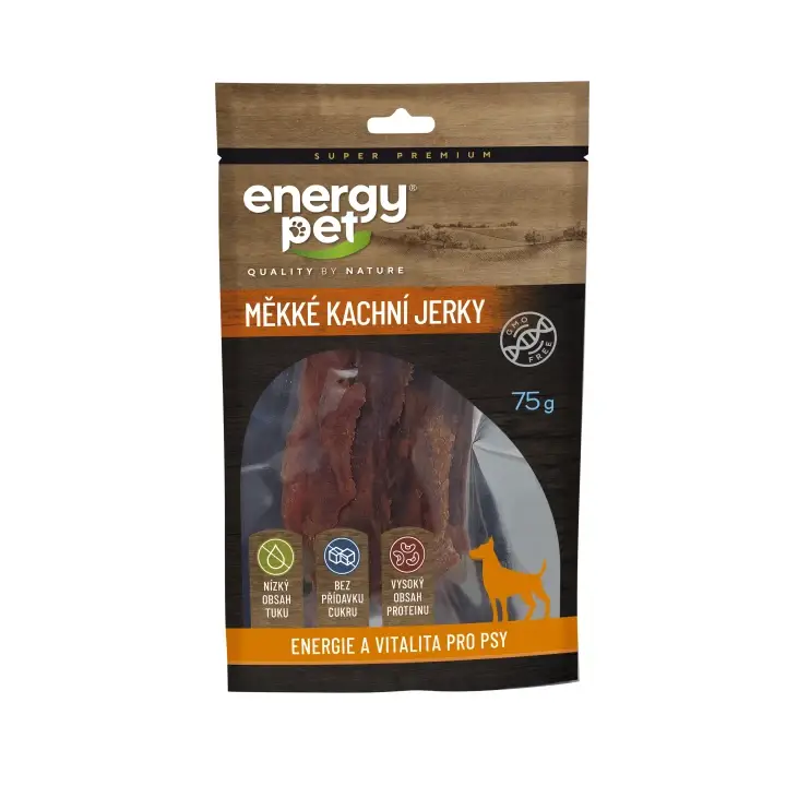 Energy Pet Měkké kachní jerky 75 g Přímo Od Výrobce
