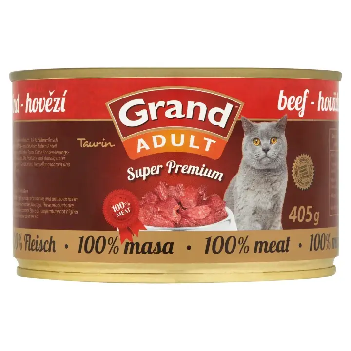 Grand Adult Super Premium Hovězí 405 g Hit Sezóny