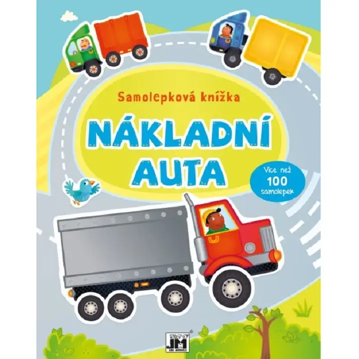 Nejlepší Cena Samolepková knížka Nákladní auta