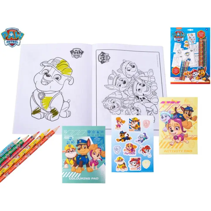 Paw Patrol Sada omalovánek Jen Po Omezenou Doba