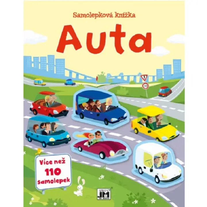 Expresní Doručení Samolepková knížka Auta