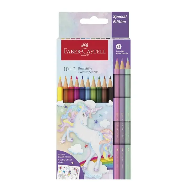 FABER-CASTELL Pastelky Unicorn 13 ks Nízká Cena