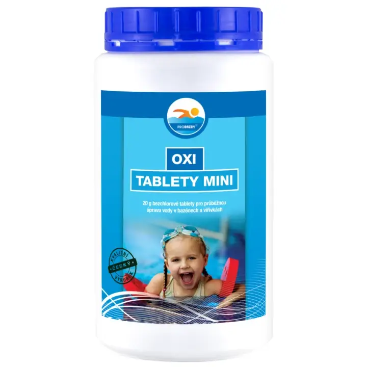 Probazen OXI Tablety MINI pro úpravu vody v bazénech a vířivkách 1 kg Top Prodej