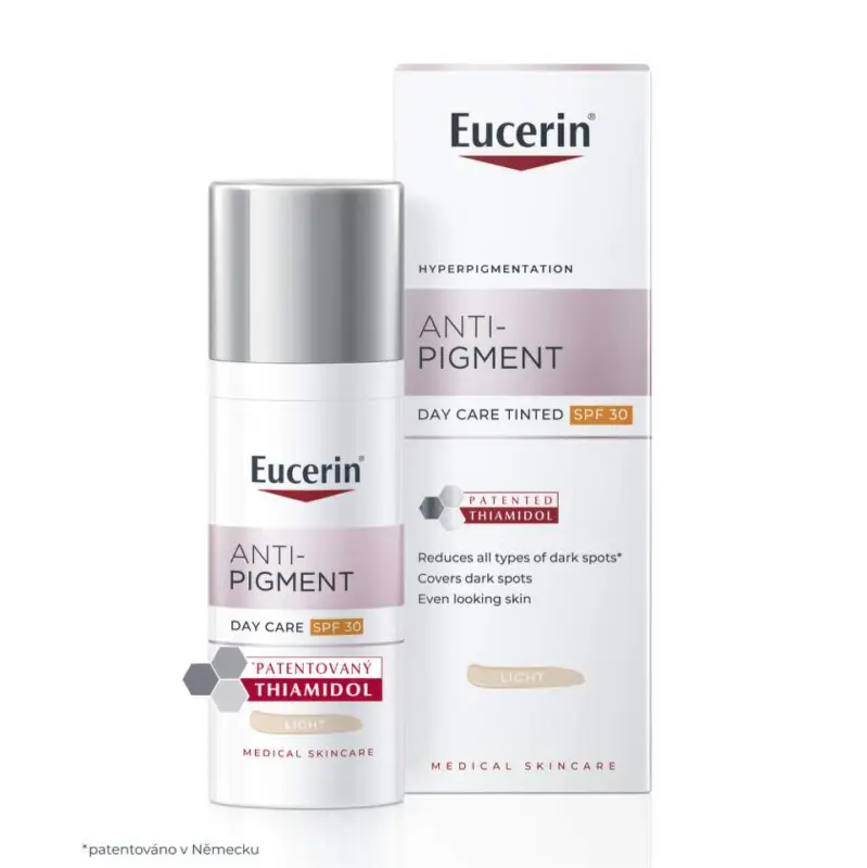 Eucerin Antipigment Denní krém SPF 30 tónovaný světlý 50ml Rychlé Dodání