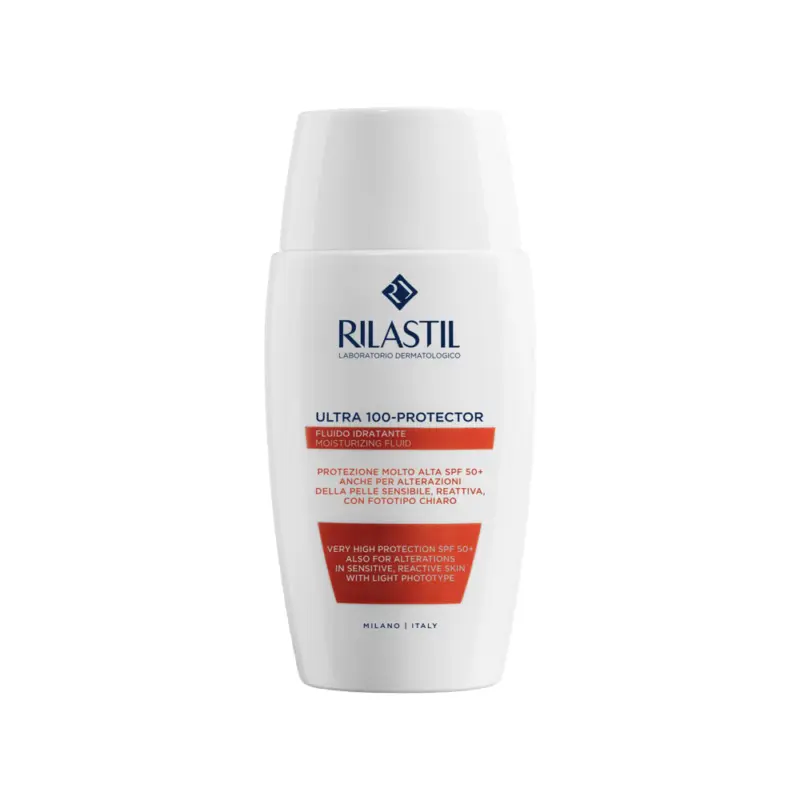 Omezená Nabídka Rilastil Ultra 100-Protector fotoprotektivní fluid pro extrémně světlé fototypy 50 ml