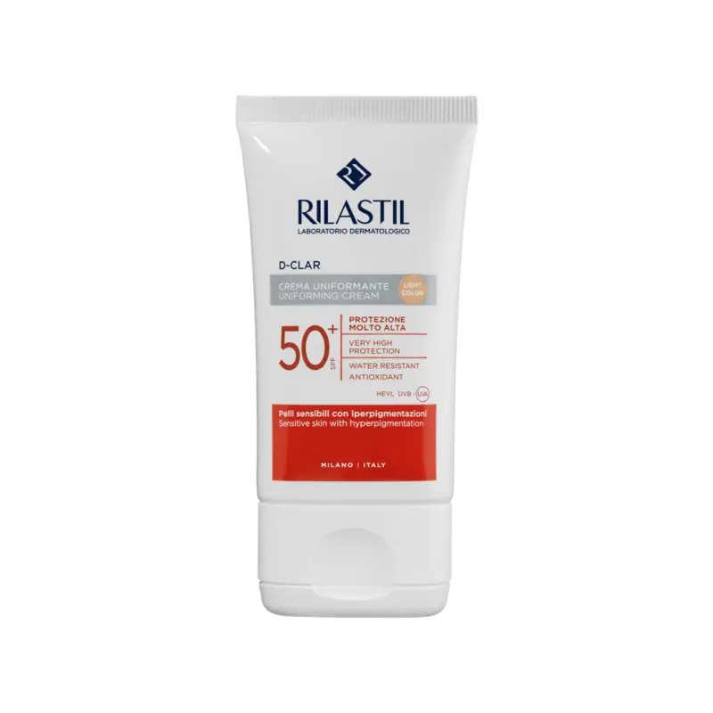 Nejlepší Volba Rilastil D-Clar Tónující ochranný krém Light SPF50+ 40 ml