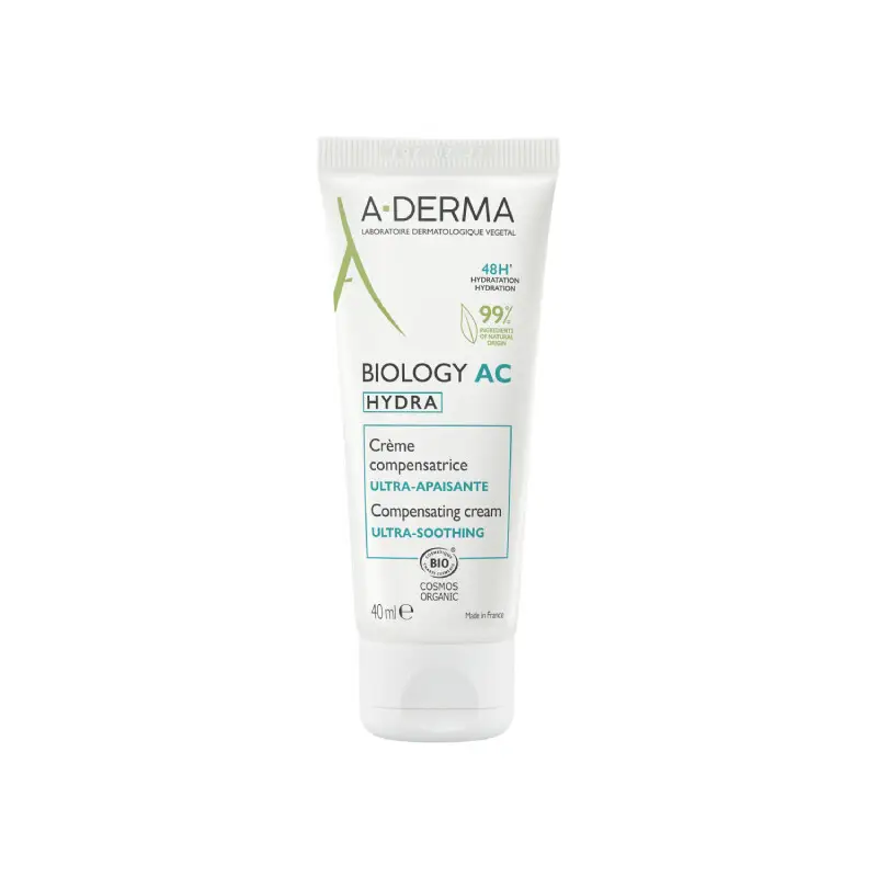 A-derma Biology Ac Hydra Kompenzační krém 40 ml Novinka