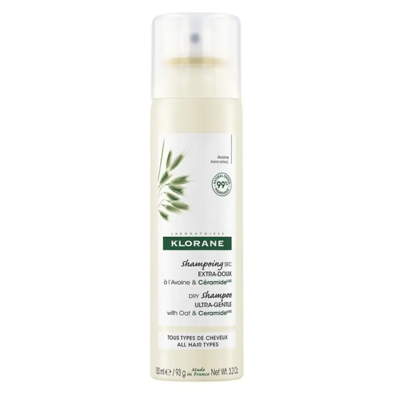 Klorane Suchý šampon s ovsem a ceramidy 150 ml Ověřený