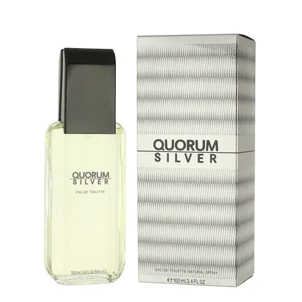 Antonio Puig Quorum SilverToaletní voda pro muže 100 ml Nejprodávanější