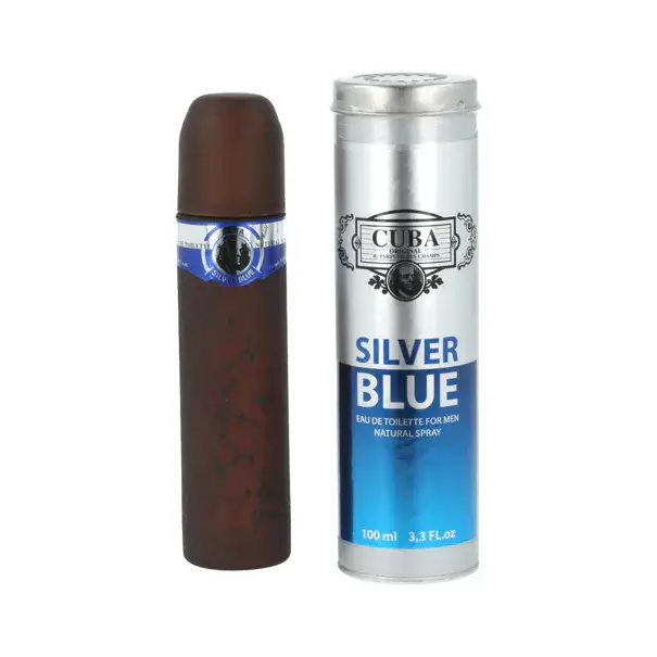 Vrácení Zdarma Cuba Silver BlueToaletní voda pro muže 100 ml