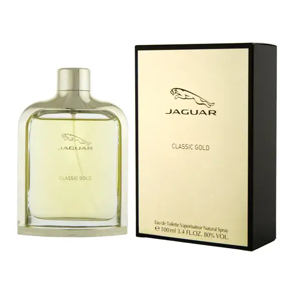 Jaguar Classic GoldToaletní voda pro muže 100 ml Vysoce Kvalitní