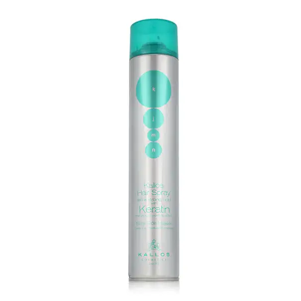 Autentický Kallos Cosmetics KeratinKallos Hair Spray Extra Strong Hold With750 ml