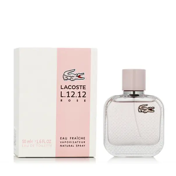 Doprava Zdarma Lacoste L.12.12 Rose Eau Fraiche Toaletní voda pro ženy 50 ml