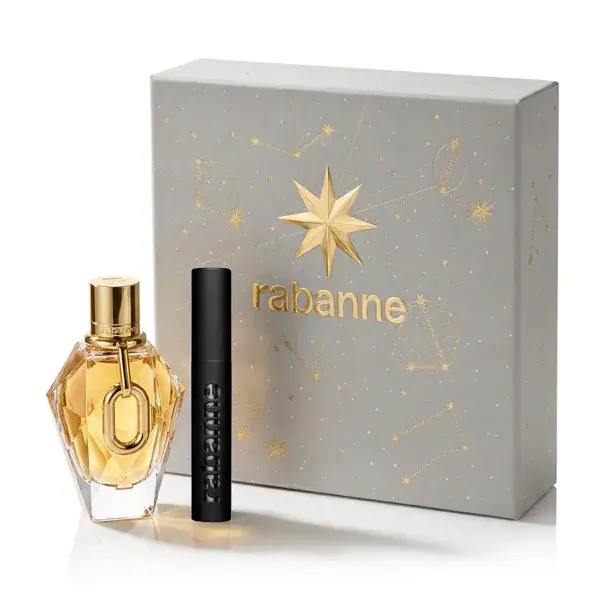 Dokud Zásoby Vydrží Paco Rabanne Million Gold Dárková kazeta parfémovaná voda 90 ml + řasenka Rockstar Mascara 8 ml