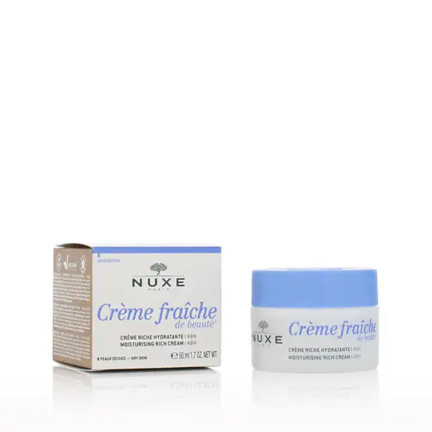 Omezená Nabídka Nuxe Crème Fraîche de Beauté48HR Moisturising Rich Cream Hydratante 50 ml