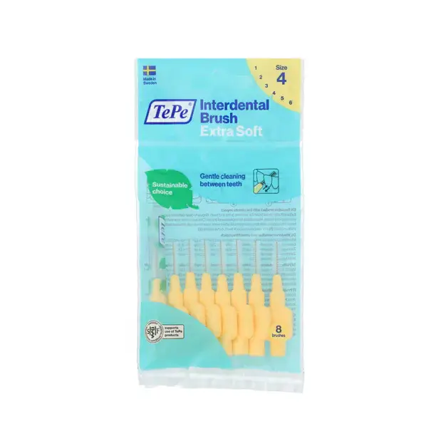 Nejlepší Volba TePe Extra Soft 0,7 mm Mezizubní kartáček 8 ks