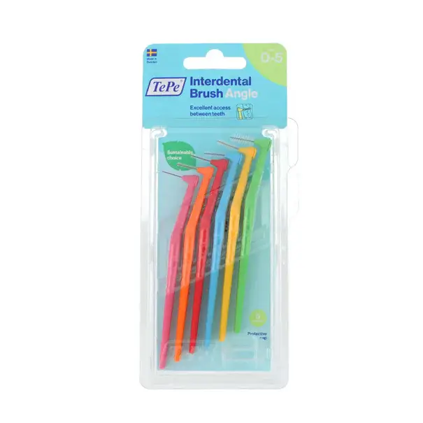Cenově Výhodný TePe TePe AngleAngle Mixed Pack Mezizubní kartáček 6 ks