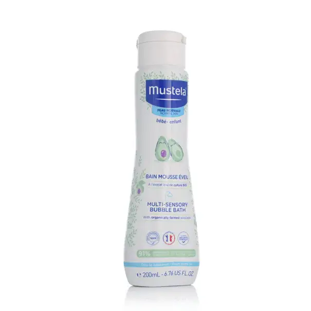 Mustela BébéMulti-Sensory Bubble Bath with Avocado 200 ml Super Cena