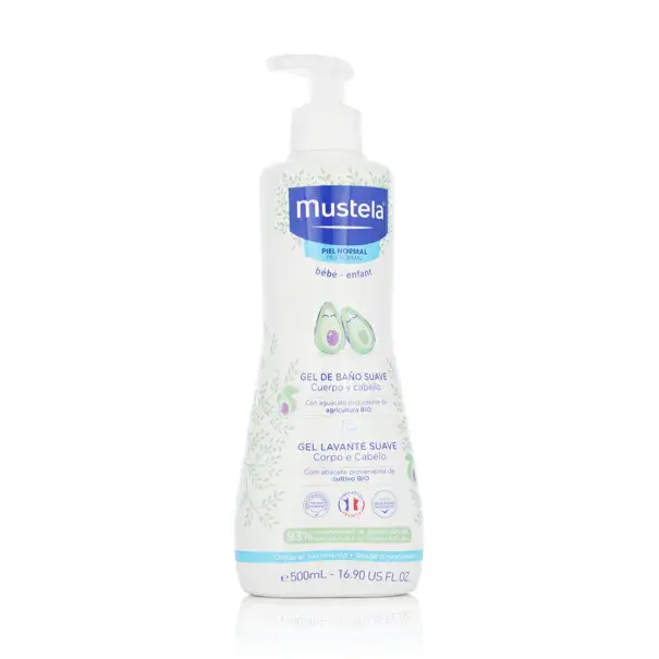 Nová Kolekce Mustela Bébé GentleBath Gel 500 ml