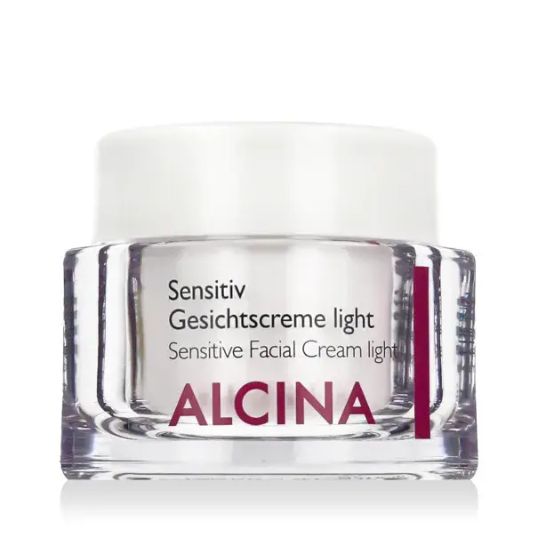 Alcina Sensitive Facial Cream Light 50 ml Akční Cena