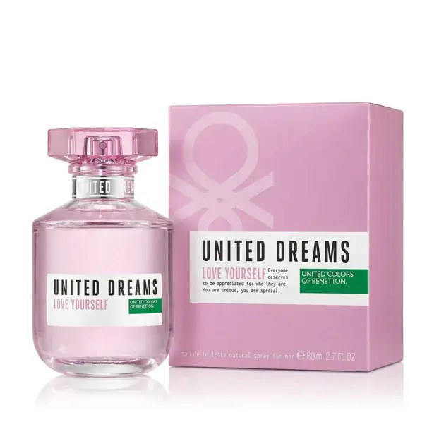 Benetton United Dreams Love YourselfToaletní voda pro ženy 80 ml Zlevněný