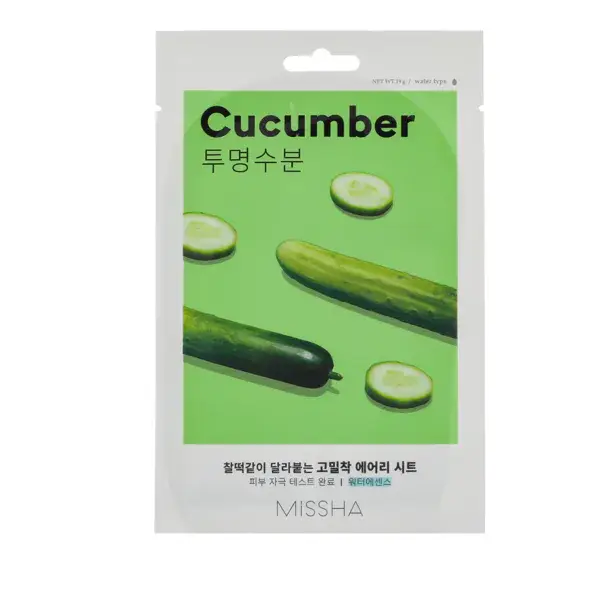 Výprodej MISSHA Airy Fit Sheet MaskCucumber 19 g