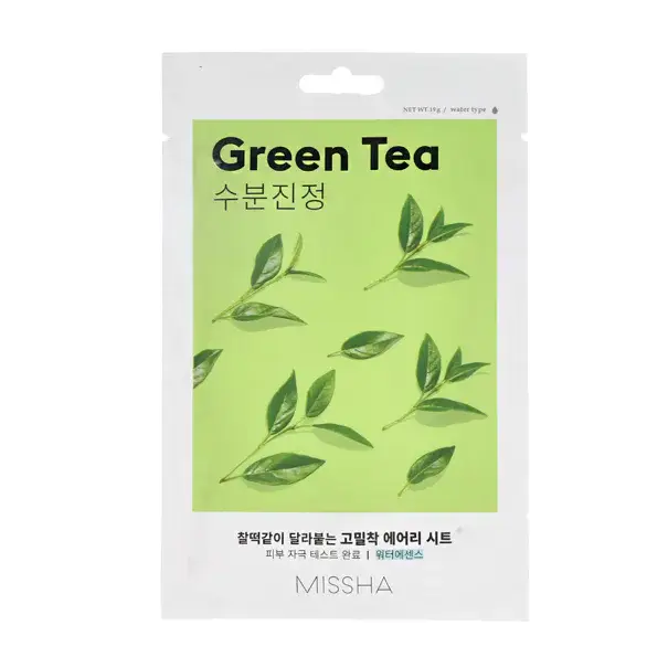 Cenově Výhodný MISSHA Airy Fit Sheet MaskGreen Tea 19 g