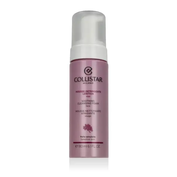 Collistar Soothing Cleansing Foam 180 ml Vysoce Kvalitní